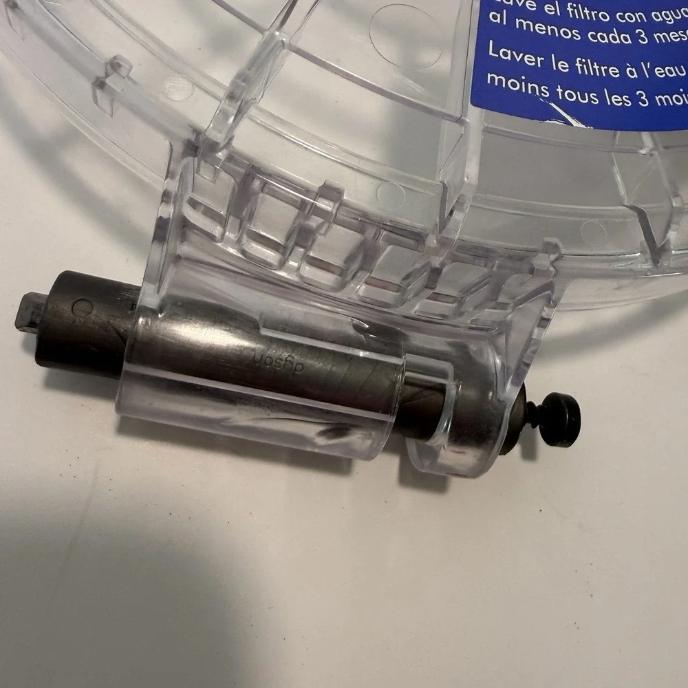 Dyson Vacuum‎ DC33 Filter Clear Cover Lid OEM Replacement Part w/ Pin And Screw